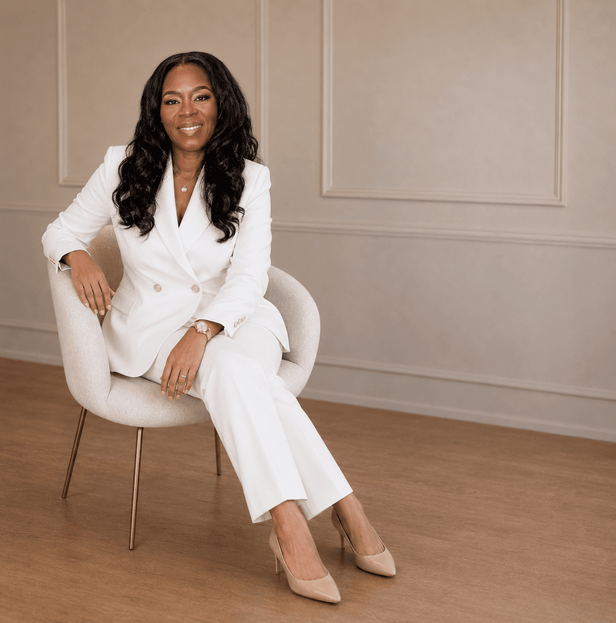 Jessica Compere in professional portrait for The Compere Touch Concierge